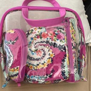 Vera Bradley four piece set. New condition never used. . NWOT